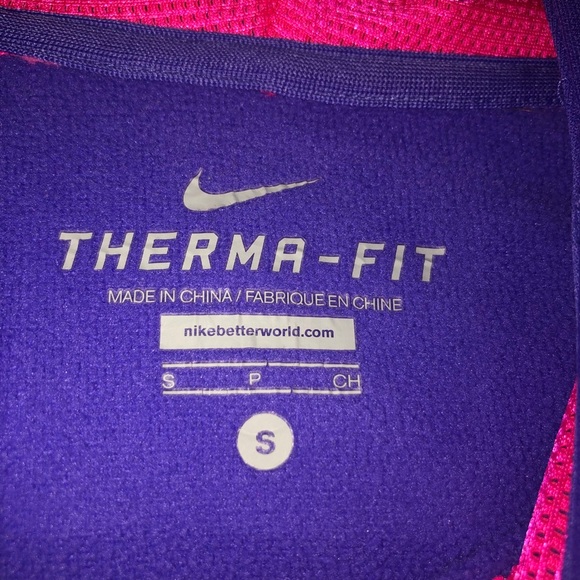 Purple and pink Nike sweatshirt. - Picture 5 of 5
